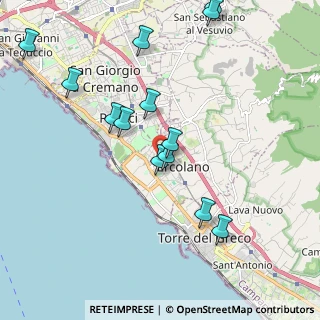 Mappa Via Alcide de Gasperi, 80055 Portici NA, Italia (2.30308)