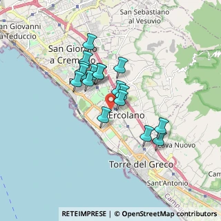 Mappa Via Alcide de Gasperi, 80055 Portici NA, Italia (1.47059)
