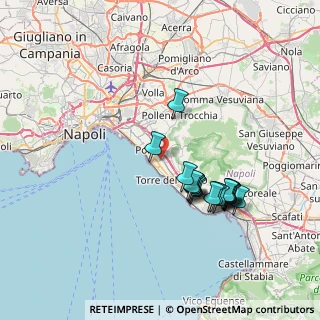 Mappa Via Alcide de Gasperi, 80055 Portici NA, Italia (7.32059)