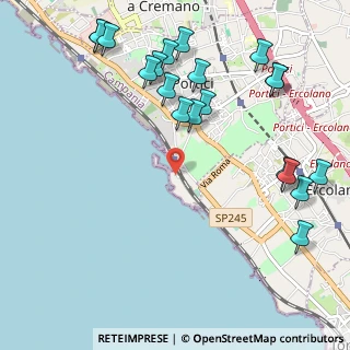 Mappa Porto del Granatello, 80055 Portici NA, Italia (1.4015)