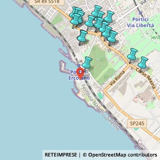 Mappa Piazzale Enrico Fermi, 80055 Portici NA, Italia (0.699)