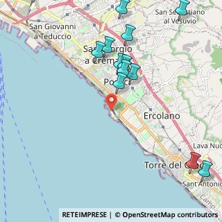 Mappa Porto del Granatello, 80055 Portici NA, Italia (2.57083)