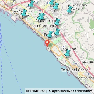 Mappa Porto del Granatello, 80055 Portici NA, Italia (2.82333)