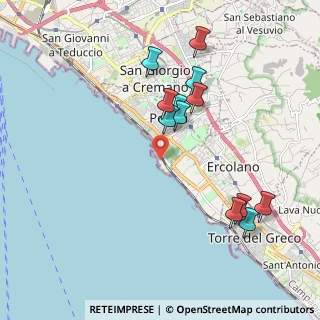 Mappa Porto del Granatello, 80055 Portici NA, Italia (2.11667)