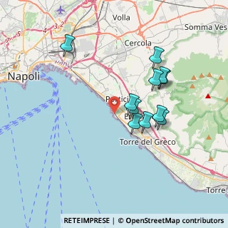 Mappa Piazzale Enrico Fermi, 80055 Portici NA, Italia (3.42636)