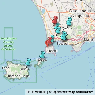 Mappa Via Mercato di Sabato, 80070 Monte di Procida NA, Italia (6.86571)