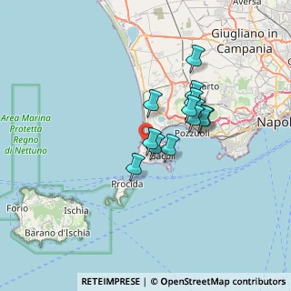 Mappa Via Mercato di Sabato, 80070 Monte di Procida NA, Italia (5.52308)