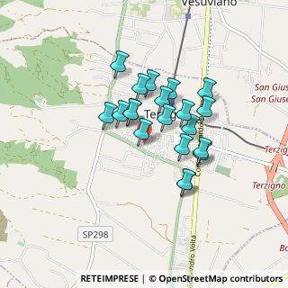 Mappa Via Luigi Boccia, 80040 Terzigno NA, Italia (0.707)