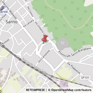 Mappa Via rivo cerola 8, 84087 Sarno, Salerno (Campania)