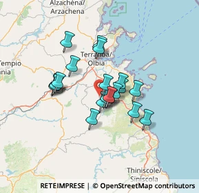 Mappa Via Santu Micali, 07020 Loiri Porto San Paolo SS, Italia (10.62)