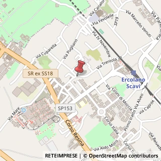 Mappa Via Trentola, 37, 80056 Ercolano, Napoli (Campania)