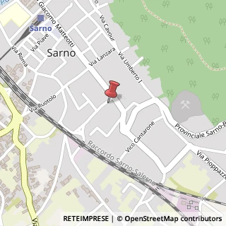Mappa Corso Giuseppe Mazzini, 99, 84087 Sarno, Salerno (Campania)