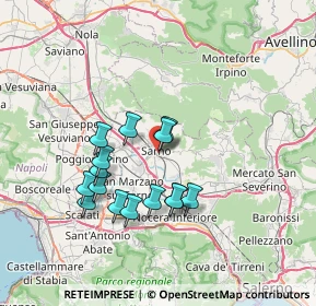 Mappa Traversa Prolungamento Matteotti, 84087 Sarno SA, Italia (6.722)
