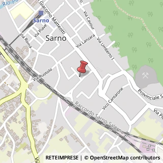 Mappa Traversa Prolungamento Matteotti, 8, 84087 Sarno, Salerno (Campania)