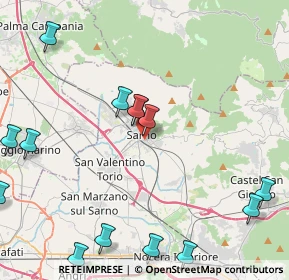 Mappa Traversa Prolungamento Matteotti, 84087 Sarno SA, Italia (5.96214)