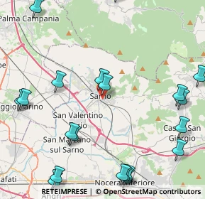 Mappa Traversa Prolungamento Matteotti, 84087 Sarno SA, Italia (6.2785)