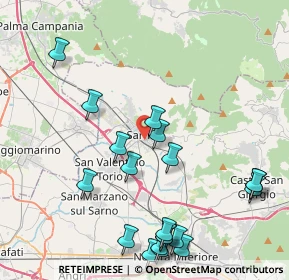 Mappa Traversa Prolungamento Matteotti, 84087 Sarno SA, Italia (5.3845)