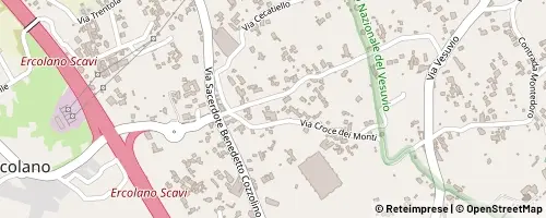 Mappa Ercolano