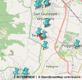 Mappa Via Vittorio Giordano, 80047 Terzigno NA, Italia (2.89)