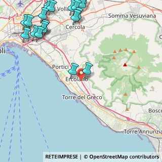 Mappa Viale dei Pini, 80059 Torre del Greco NA, Italia (6.9415)