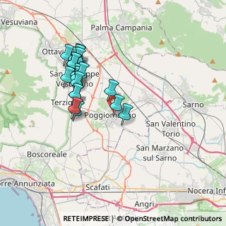 Mappa Via Dottor Antonio Boccia, 80040 Poggiomarino NA, Italia (3.743)