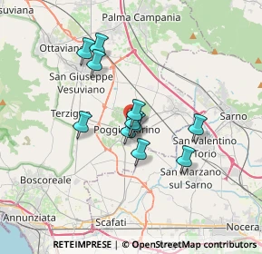Mappa Via Dottor Antonio Boccia, 80040 Poggiomarino NA, Italia (2.82727)
