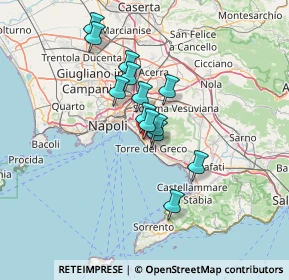 Mappa Via dei Papiri Ercolanesi, 80056 Ercolano NA, Italia (10.93538)