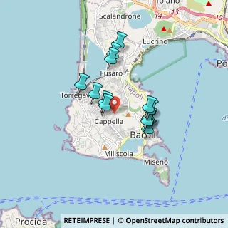 Mappa Via Nerva, 80070 Bacoli NA, Italia (1.41308)