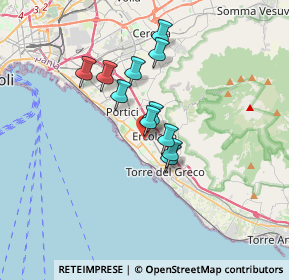 Mappa Via Aldo Moro, 80056 Ercolano NA, Italia (2.68455)