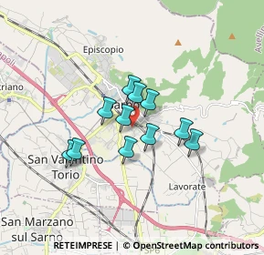 Mappa Trav. Via Acquarossa, 84087 Sarno SA, Italia (1.24636)