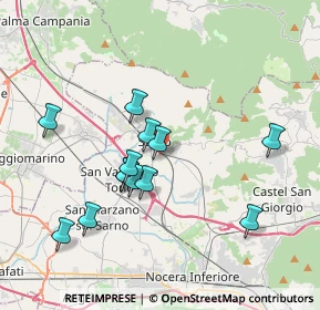 Mappa Trav. Via Acquarossa, 84087 Sarno SA, Italia (3.72)