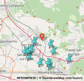 Mappa Trav. Via Acquarossa, 84087 Sarno SA, Italia (4.48818)