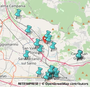 Mappa Trav. Via Acquarossa, 84087 Sarno SA, Italia (5.1085)