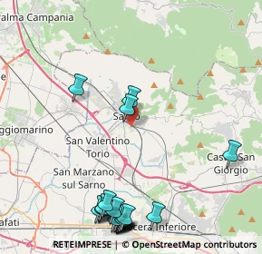 Mappa Trav. Via Acquarossa, 84087 Sarno SA, Italia (5.9645)
