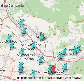 Mappa Trav. Via Acquarossa, 84087 Sarno SA, Italia (6.0505)