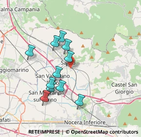 Mappa Trav. Via Acquarossa, 84087 Sarno SA, Italia (3.44091)