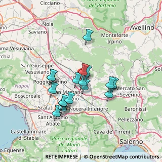 Mappa Trav. Via Acquarossa, 84087 Sarno SA, Italia (6.32611)