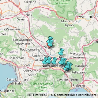 Mappa Trav. Via Acquarossa, 84087 Sarno SA, Italia (6.43667)