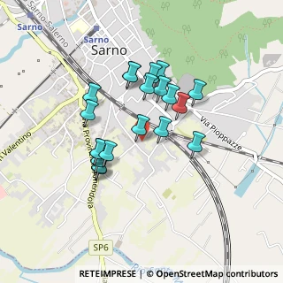 Mappa Trav. Via Acquarossa, 84087 Sarno SA, Italia (0.3925)