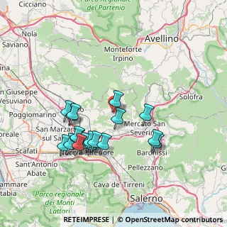 Mappa Trav. Via S. Vito, 84088 Siano SA, Italia (7.6)