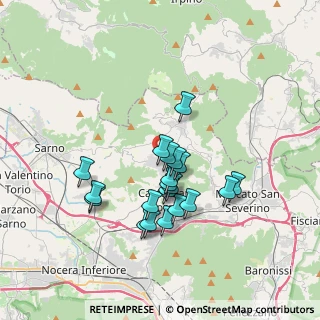 Mappa Trav. Via S. Vito, 84088 Siano SA, Italia (3.2725)