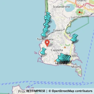 Mappa Via Torregaveta, 80070 Monte di Procida NA, Italia (2.087)
