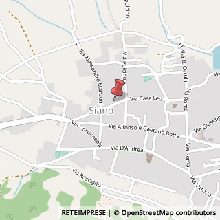Mappa Via Olivitello, 28, 84088 Siano, Salerno (Campania)