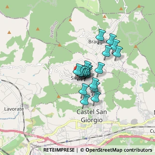 Mappa Via Olivitello, 84088 Siano SA, Italia (1.177)