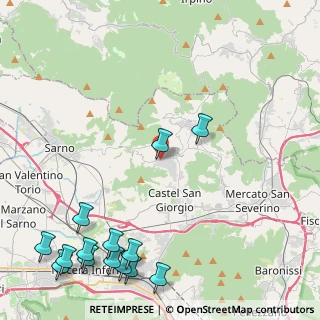 Mappa Via Olivitello, 84088 Siano SA, Italia (6.805)