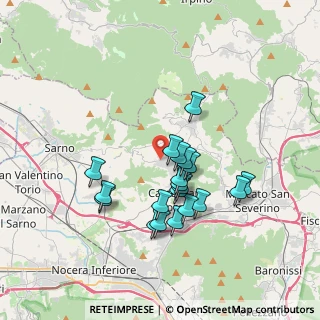 Mappa Via Olivitello, 84088 Siano SA, Italia (3.369)