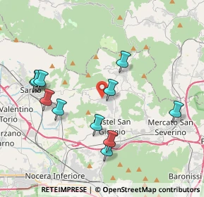 Mappa Via Olivitello, 84088 Siano SA, Italia (4.36091)