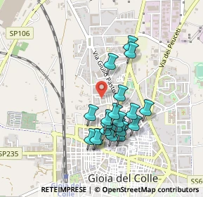 Mappa Via Cirillo, 70023 Gioia del Colle BA, Italia (0.4255)