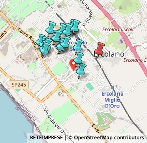 Mappa Traversa Marconi Guglielmo, 80056 Ercolano NA, Italia (0.415)