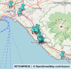 Mappa Traversa Marconi Guglielmo, 80056 Ercolano NA, Italia (3.21077)